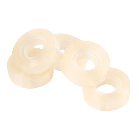 Nastro adesivo trasparente in PP Q-Connect - conf. 10 pezzi - 15 mm x 33 m - KF01787